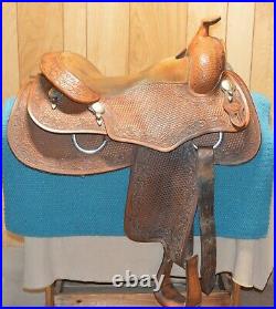 Todd Bergen Reining Saddle by Saddlesmith 16 inch