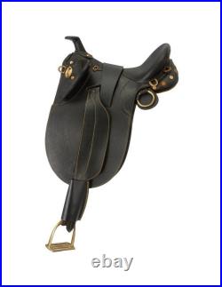 Tough 1 Australian Saddle Horn Stock Poley Riding Leather AS1477