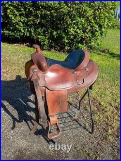 Tough 1 Western Saddle 17 Seat Great Condition