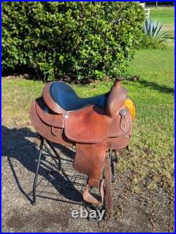 Tough 1 Western Saddle 17 Seat Great Condition