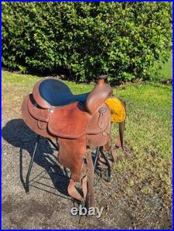 Tough 1 Western Saddle 17 Seat Great Condition