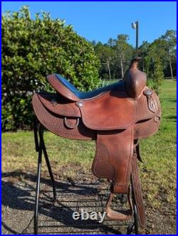 Tough 1 Western Saddle 17 Seat Great Condition