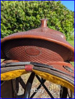 Tough 1 Western Saddle 17 Seat Great Condition
