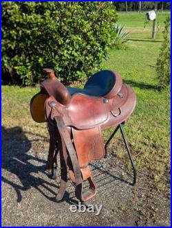 Tough 1 Western Saddle 17 Seat Great Condition