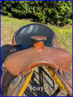 Tough 1 Western Saddle 17 Seat Great Condition