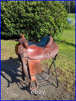 Tough 1 Western Saddle 17 Seat Great Condition