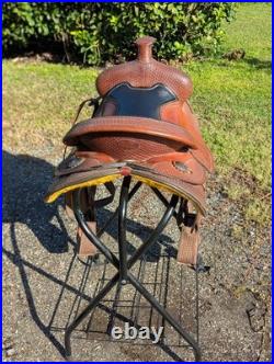 Tough 1 Western Saddle 17 Seat Great Condition