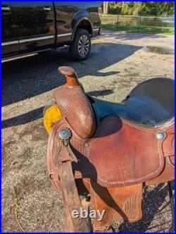 Tough 1 Western Saddle 17 Seat Great Condition