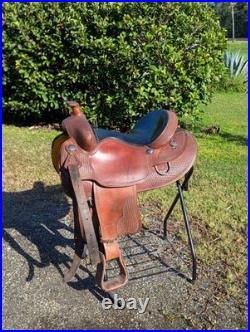 Tough 1 Western Saddle 17 Seat Great Condition