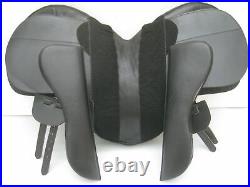 Treeless GP (jumping) Saddle Black Leather jump With Free shipping Size All