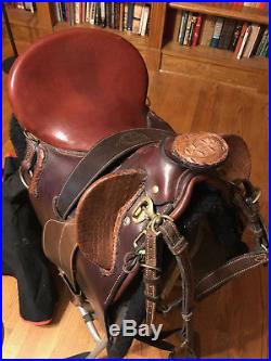 Trevor James Australian Saddle Company Champion Somerset Poley saddle and tack