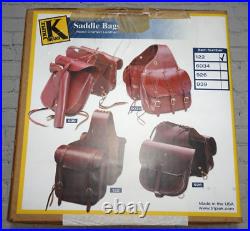 Triple K Karly Premium Saddle Bag, Walnut Oil, One Size