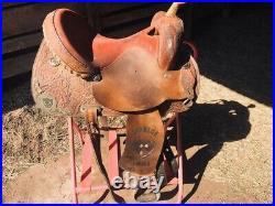 Trophy Barrel Racing Saddle