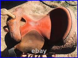 Trophy Barrel Racing Saddle