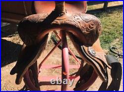 Trophy Barrel Racing Saddle