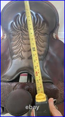 Tucker Meadow Creek Trail Saddle 17.5 Inch Wide