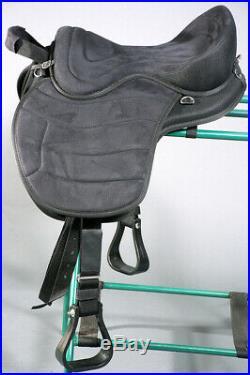 U-h100 Hilason Western Bareback Saddle Pleasure Trail Riding Treeless