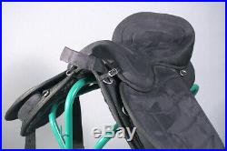 U-h100 Hilason Western Bareback Saddle Pleasure Trail Riding Treeless