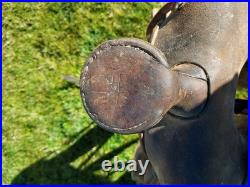 Unbranded Rough Out Western Saddle 15 in. Seat