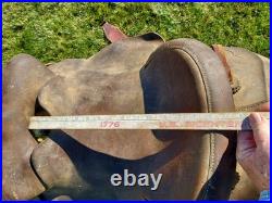 Unbranded Rough Out Western Saddle 15 in. Seat