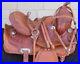 Used_14_5_Western_Pleasure_Trail_Comfy_Cowhide_Leather_Tooled_Horse_Saddle_01_um