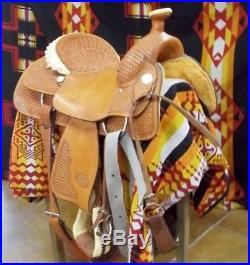 Used 14 Billy Cook Youth Ranch Roper Saddle Model 2511 Sulpher, OK Free Ship