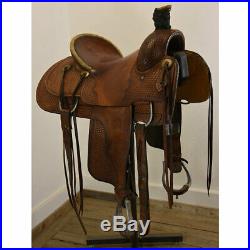 Used 15 Dale Martin Saddlery Ranch Roper Saddle Code U15DMRAN78BSK