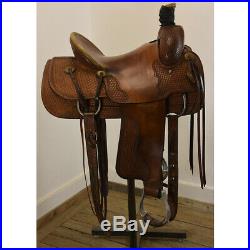 Used 15 Dale Martin Saddlery Ranch Roper Saddle Code U15DMRAN78BSK