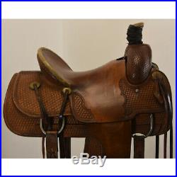 Used 15 Dale Martin Saddlery Ranch Roper Saddle Code U15DMRAN78BSK