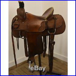 Used 15 Dale Martin Saddlery Ranch Roper Saddle Code U15DMRAN78BSK