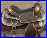 Used_16_Antique_Oil_Hand_Carved_Silver_Show_Western_Leather_Horse_Saddle_01_rxe
