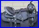 Used_16_Black_Synthetic_Western_Show_Silver_Trail_Riding_Horse_Saddle_Tack_01_ci
