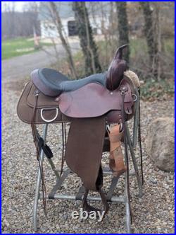 Used 16 Circle Y High Horse Lisa Lockhart Synthetic Western Saddle