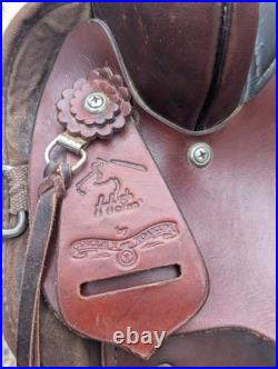 Used 16 Circle Y High Horse Lisa Lockhart Synthetic Western Saddle