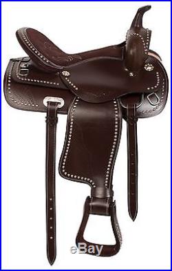 Used 16 Western Ranch Pleasure Trail Horse Leather Saddle Tack Set