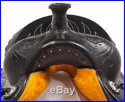 Used 18 Leather Ranch Work Pleasure Trail Western Horse Saddle