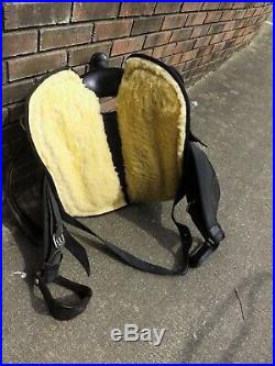 Used Abetta Trail Saddle, Half Synthetic, 16 inch, Great Condition
