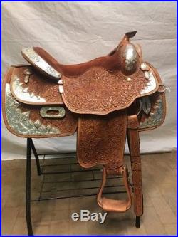 Used Billy Royal Western Show Saddle 16