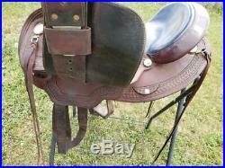 Used Circle Y Arab Western Trail Saddle 250-992