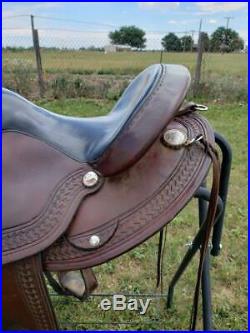 Used Circle Y Arab Western Trail Saddle 250-992