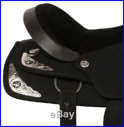 Used Ranch Saddle Pleasure Trail Riding Classic Western Horse 14 15 16 17 18 in