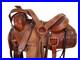 Used_Rodeo_Saddle_15_16_17_18_Pleasure_Horse_Roping_Roper_Ranch_Tooled_Leather_01_ucya