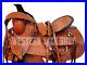 Used_Western_Leather_Horse_Saddle_Roper_Roughout_Basketweave_Tack_Reins_Harness_01_psm