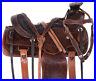 Used_Western_Saddle_15_14_Cowboy_Trail_Wade_Tree_Ranch_Roping_Horse_Tack_Set_01_ifg