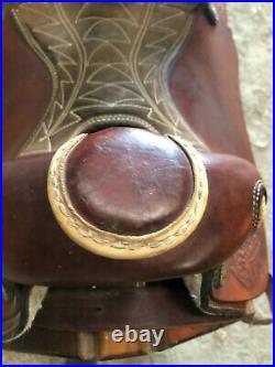 Used hereford Tex tan of Yoakom Saddle