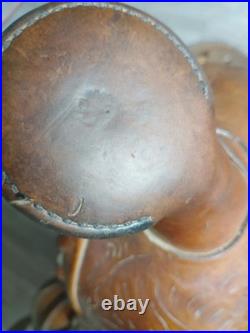 Used older Arabian simco saddle serial number 3822 good working condition