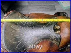 Used older Arabian simco saddle serial number 3822 good working condition