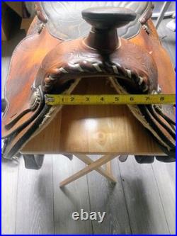 Used older Arabian simco saddle serial number 3822 good working condition