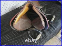 Used /vintage saddle unknown. Read description for details Used /vintage saddle unknown. Read description for details