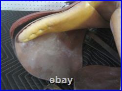 Used /vintage saddle unknown. Read description for details Used /vintage saddle unknown. Read description for details